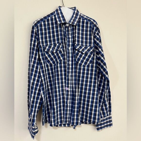 Men’s Button Down Shirt. 100% Handmade. Excellent Condition.